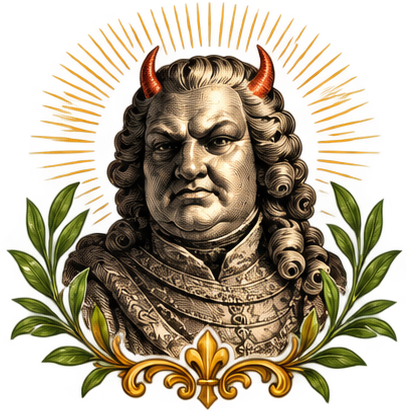 Stanislas, cornes rouges et couronne d’olivier